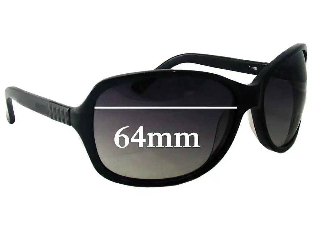 Sunglass Fix Verres de Remplacement pour Morrissey 1002930 - 64mm Wide Sunglass Fix Verres de Remplacement pour Morrissey 1002930 - 64mm Wide