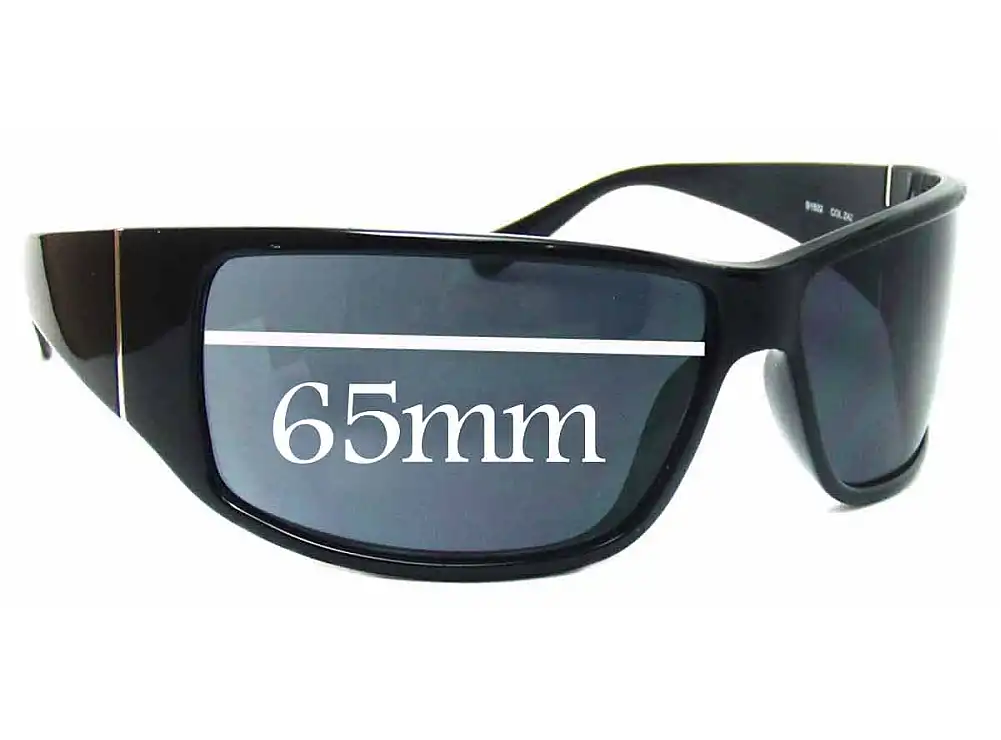 Sunglass Fix Lentilles de Remplacement pour Police S1532 - 65mm Wide Sunglass Fix Lentilles de Remplacement pour Police S1532 - 65mm Wide