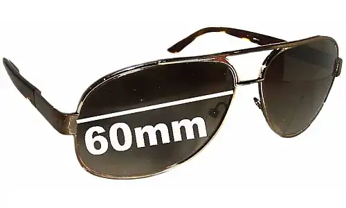 Sunglass Fix Verres de Remplacement pour Prada SPR50L - 60mm Wide Sunglass Fix Verres de Remplacement pour Prada SPR50L - 60mm Wide