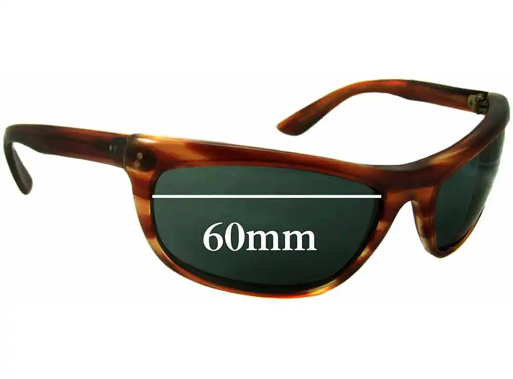 Sunglass Fix Verres de Remplacement pour Ray-Ban B&L Baloramas - 60mm Wide Sunglass Fix Verres de Remplacement pour Ray-Ban B&L Baloramas - 60mm Wide