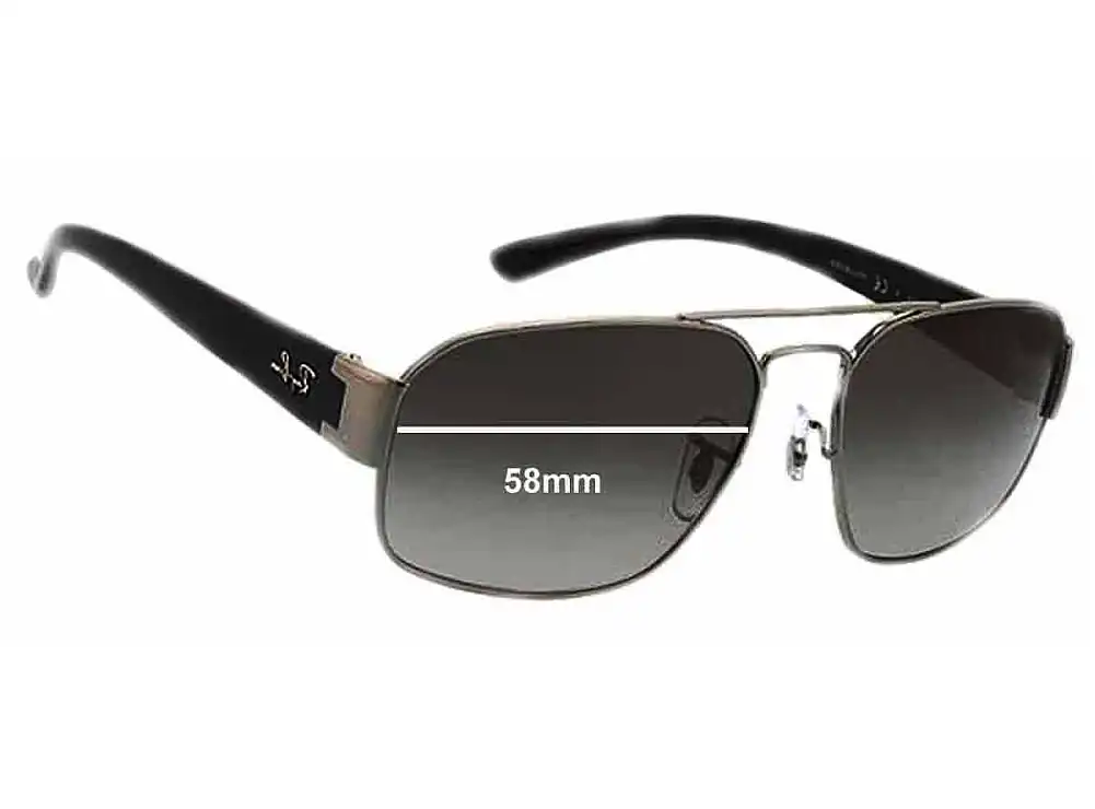 Sunglass Fix Lentilles de Remplacement pour Ray-Ban RB3427 - 58mm Wide Sunglass Fix Lentilles de Remplacement pour Ray-Ban RB3427 - 58mm Wide