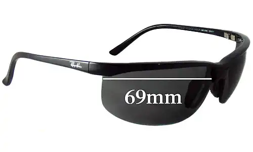 Sunglass Fix Lentilles de Remplacement pour Ray-Ban RB4021 - 69mm Wide Ray-Ban RB4021 Lentilles de Remplacement 69mm wide