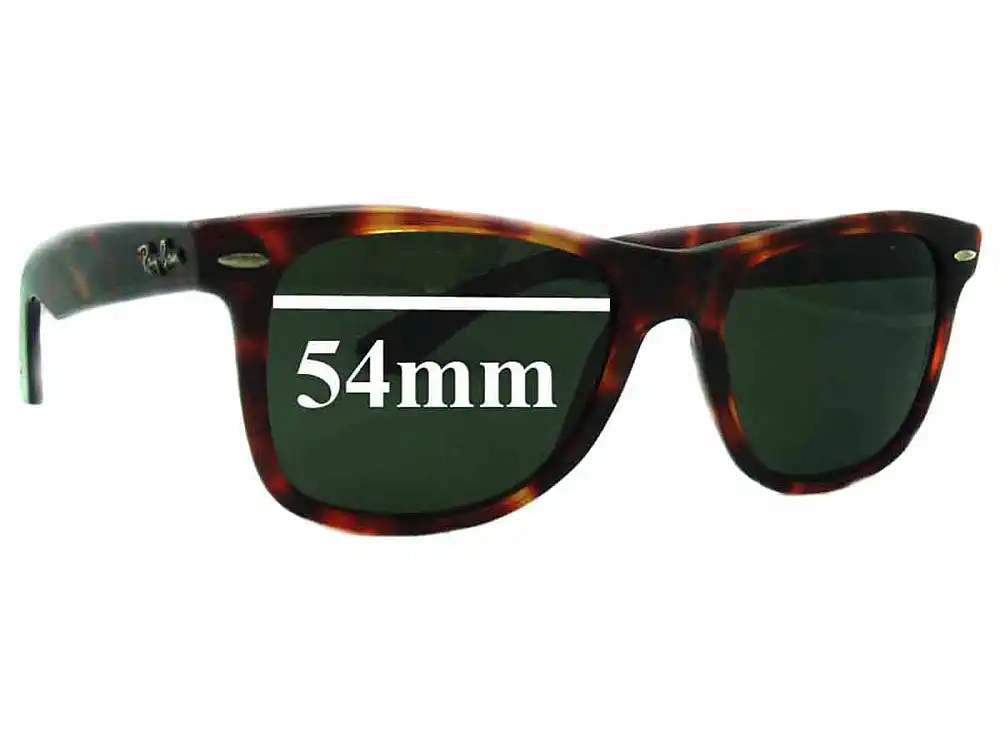 Sunglass Fix Verres de Remplacement pour Ray-Ban RB2037 Wayfarer - 54mm Wide Sunglass Fix Verres de Remplacement pour Ray-Ban RB2037 Wayfarer - 54mm Wide