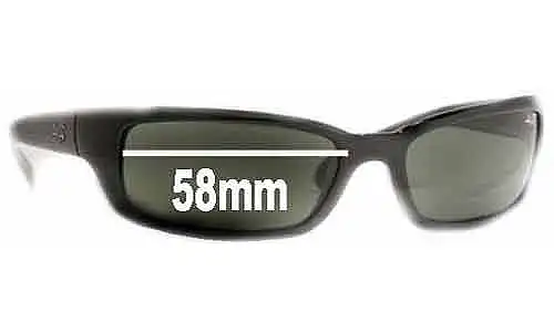 Sunglass Fix Verres de Remplacement pour Ray-Ban RB4037 Shot Extreme - 58mm Wide Sunglass Fix Verres de Remplacement pour Ray-Ban RB4037 Shot Extreme - 58mm Wide