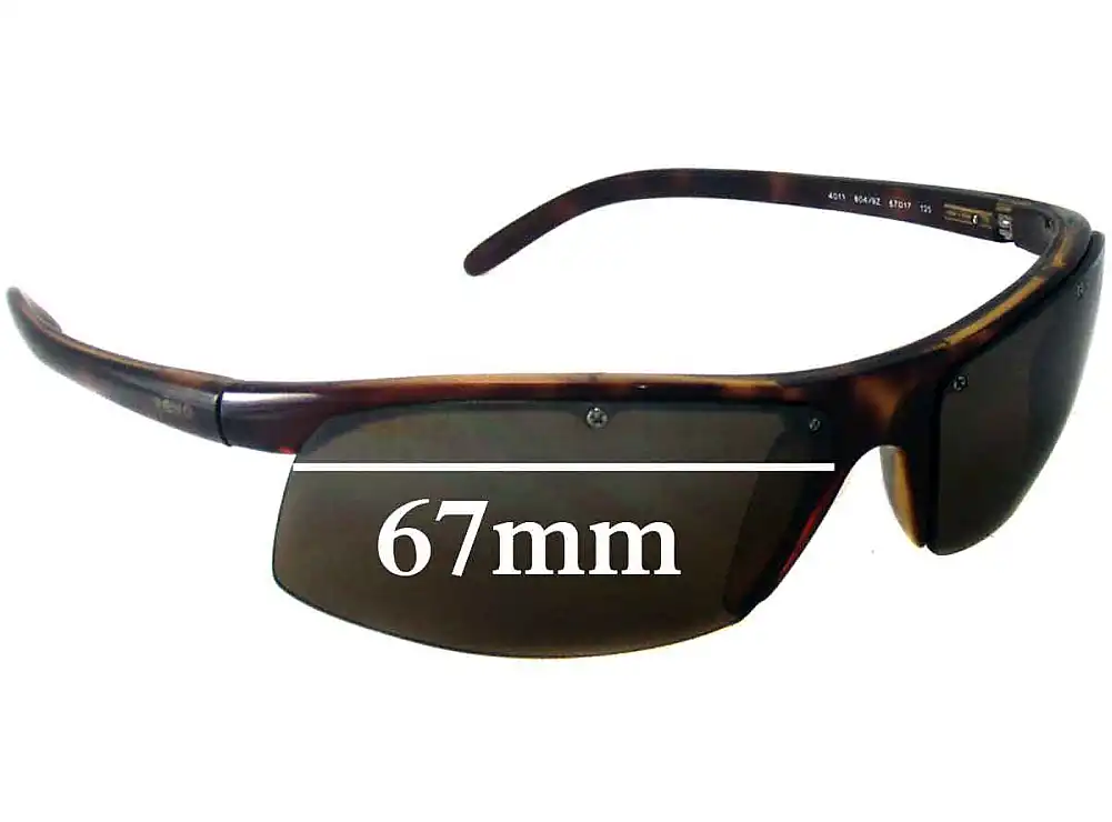 Sunglass Fix Verres de Remplacement pour Revo RE4011 - 67mm Wide Sunglass Fix Verres de Remplacement pour Revo RE4011 - 67mm Wide