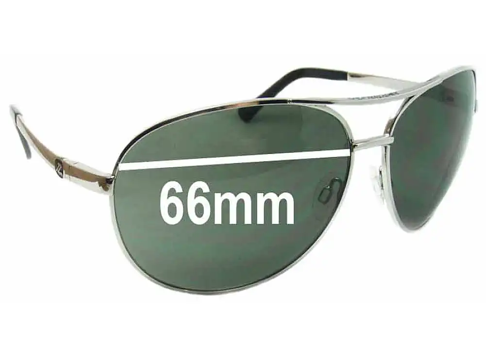 Sunglass Fix Verres de Remplacement pour Von Zipper Bunker - 66mm Wide Sunglass Fix Verres de Remplacement pour Von Zipper Bunker - 66mm Wide