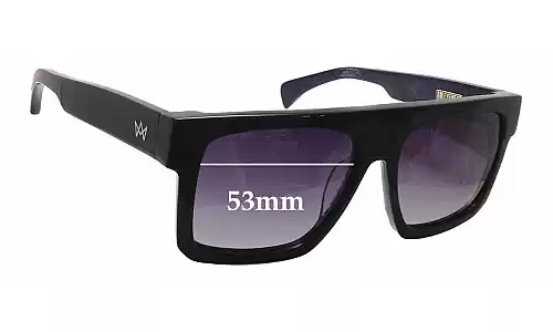 Sunglass Fix Verres de Remplacement pour AM Eyewear Shanthani - 53mm Wide Sunglass Fix Verres de Remplacement pour AM Eyewear Shanthani - 53mm Wide