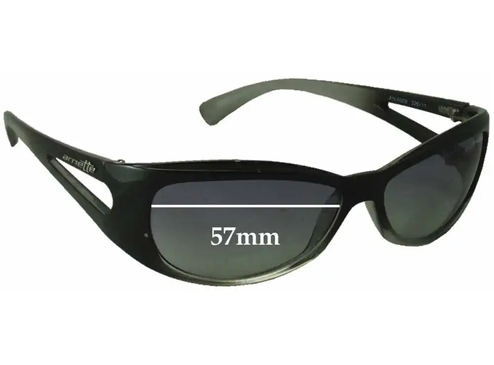 Sunglass Fix Verres de Remplacement pour Arnette AN4056 - 57mm Wide Sunglass Fix Verres de Remplacement pour Arnette AN4056 - 57mm Wide