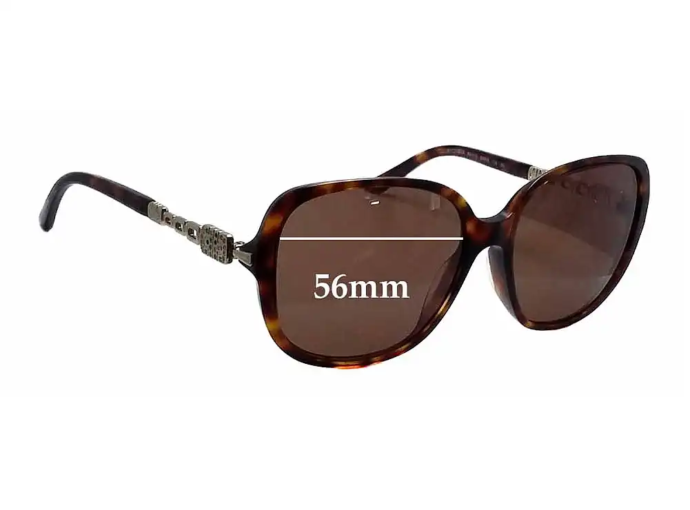 Sunglass Fix Verres de Remplacement pour Bvlgari 8112-B-A - 56mm Wide Sunglass Fix Verres de Remplacement pour Bvlgari 8112-B-A - 56mm Wide