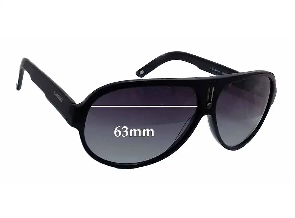 Sunglass Fix Verres de Remplacement pour Carrera 9908 - 63mm Wide Sunglass Fix Verres de Remplacement pour Carrera 9908 - 63mm Wide
