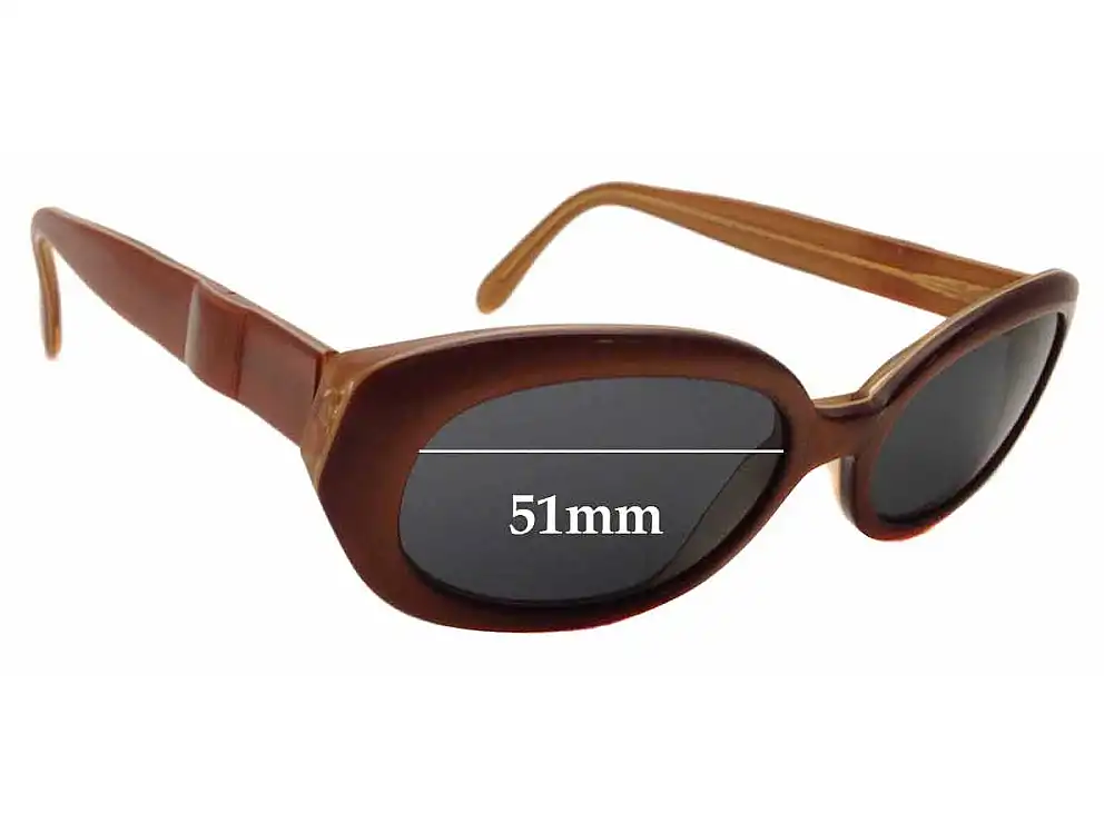 Sunglass Fix Verres de Remplacement pour Chagall LL45162 - 51mm Wide Sunglass Fix Verres de Remplacement pour Chagall LL45162 - 51mm Wide