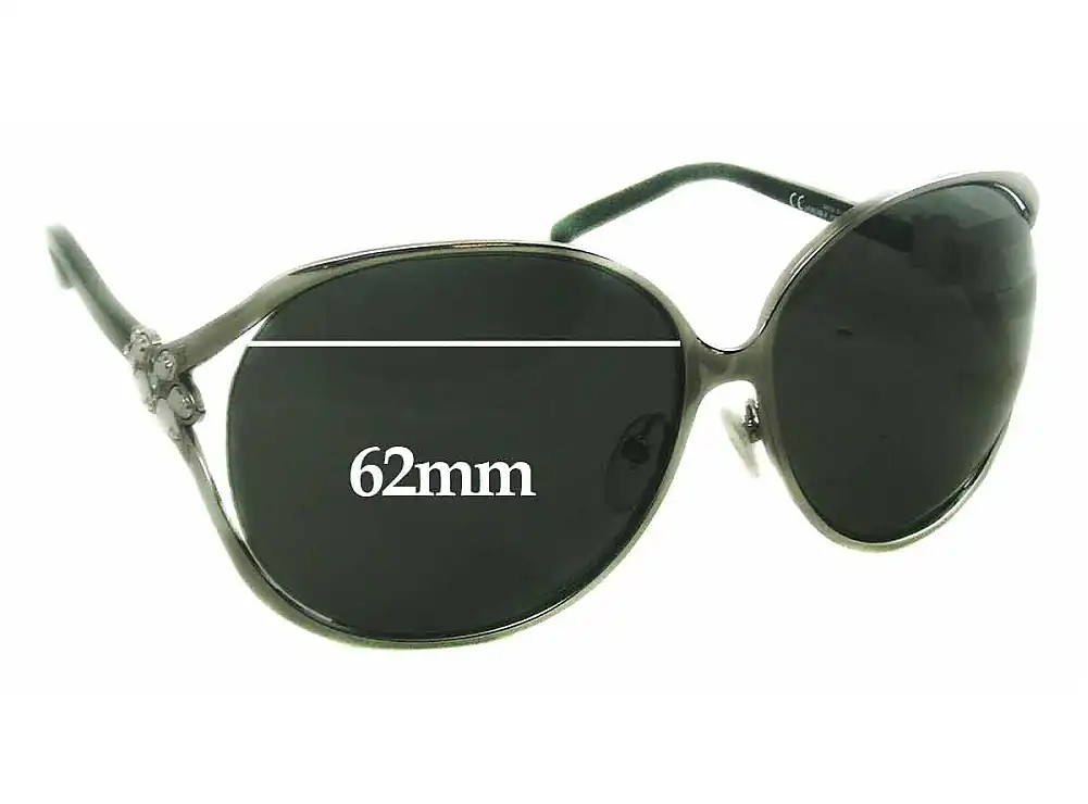 Sunglass Fix Verres de Remplacement pour Christian Dior Diorose - 62mm Wide Sunglass Fix Verres de Remplacement pour Christian Dior Diorose - 62mm Wide