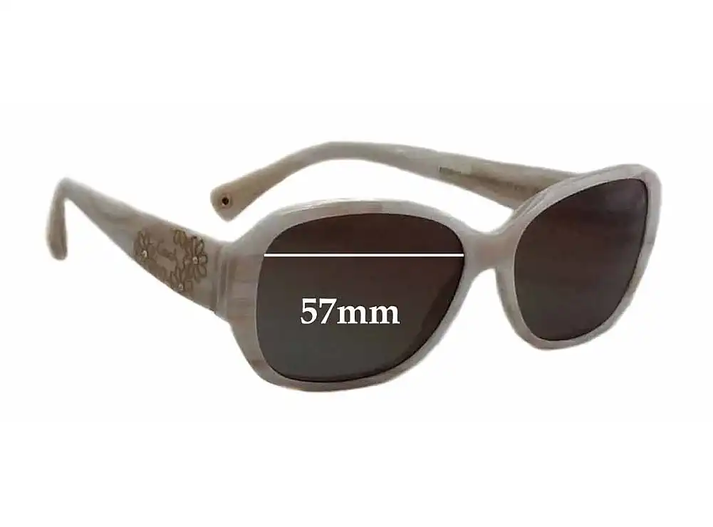 Sunglass Fix Verres de Remplacement pour Coach HC8011B Reese - 57mm Wide Sunglass Fix Verres de Remplacement pour Coach HC8011B Reese - 57mm Wide