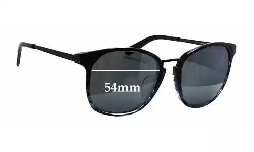 Sunglass Fix Verres de Remplacement pour Covry Vega - 54mm Wide Sunglass Fix Verres de Remplacement pour Covry Vega - 54mm Wide