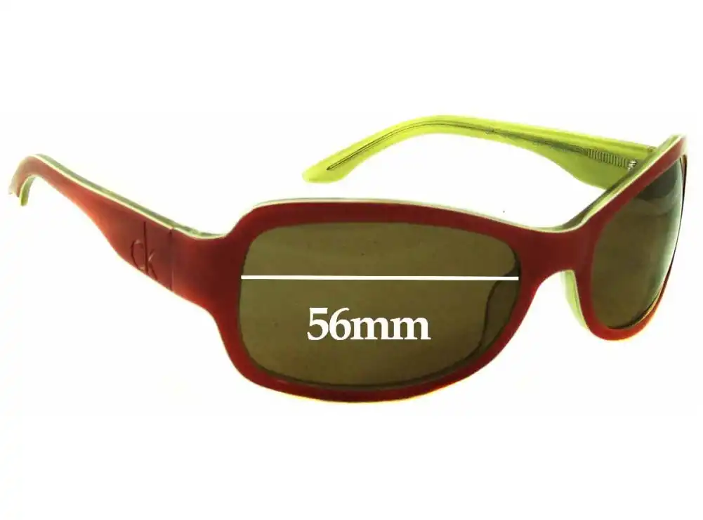 Sunglass Fix Verres de Remplacement pour Calvin Klein CK4043S - 56mm Wide Sunglass Fix Verres de Remplacement pour Calvin Klein CK4043S - 56mm Wide