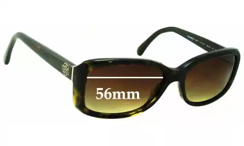 Sunglass Fix Verres de Remplacement pour Chanel 5247 - 56mm Wide Sunglass Fix Verres de Remplacement pour Chanel 5247 - 56mm Wide