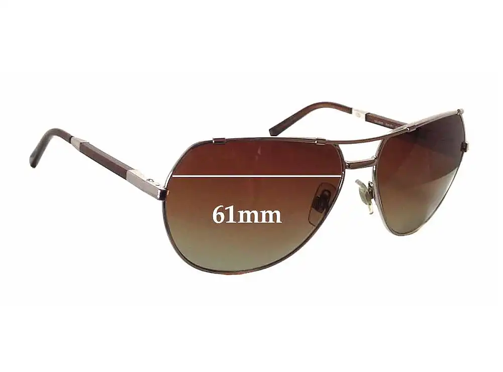 Sunglass Fix Lentilles de Remplacement pour Dolce & Gabbana DG2055 - 61mm Wide Sunglass Fix Lentilles de Remplacement pour Dolce & Gabbana DG2055 - 61mm Wide