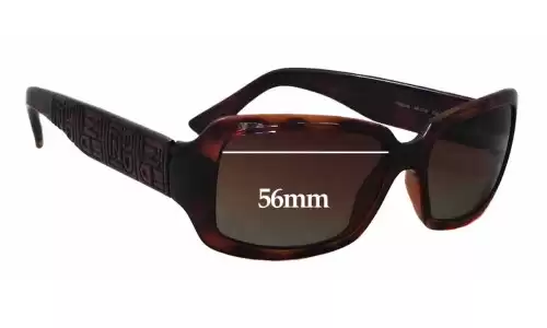 Sunglass Fix Lentilles de Remplacement pour Fendi FS 5008 - 56mm Wide Fendi FS 5008 Lentilles de Remplacement 56mm wide