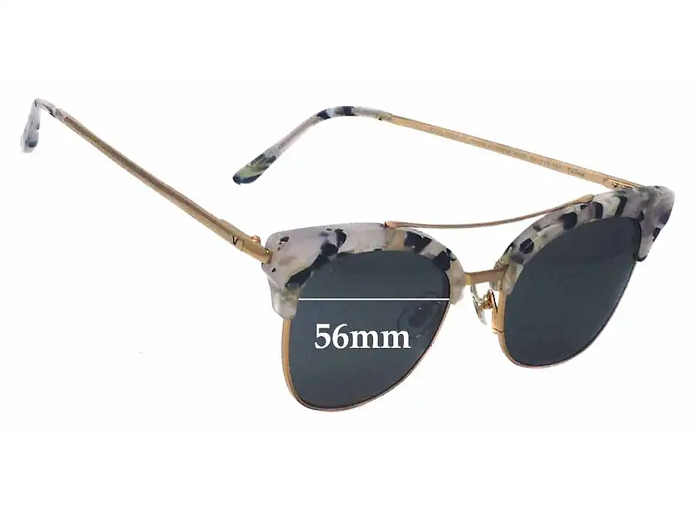 Sunglass Fix Verres de Remplacement pour Gentle Monster Gentle Monster Tell Me - 56mm Wide Sunglass Fix Verres de Remplacement pour Gentle Monster Gentle Monster Tell Me - 56mm Wide