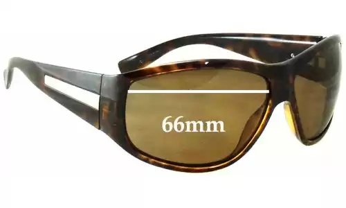 Sunglass Fix Verres de Remplacement pour Giorgio Armani GA 594/S - 66mm Wide Sunglass Fix Verres de Remplacement pour Giorgio Armani GA 594/S - 66mm Wide