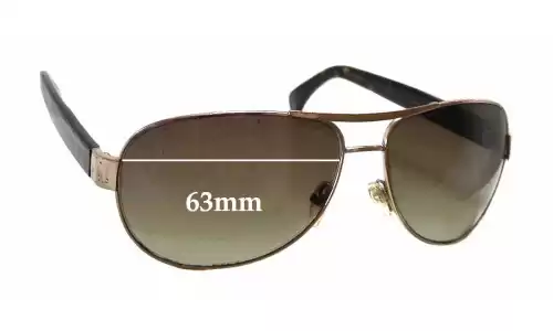 Sunglass Fix Verres de Remplacement pour Giorgio Armani GA 930/S - 63mm Wide Sunglass Fix Verres de Remplacement pour Giorgio Armani GA 930/S - 63mm Wide