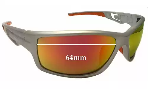 Sunglass Fix Verres de Remplacement pour Glarefoil Cantwell - 64mm Wide Sunglass Fix Verres de Remplacement pour Glarefoil Cantwell - 64mm Wide