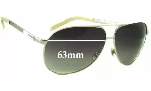 Sunglass Fix Verres de Remplacement pour Gucci GG1827/S - 63mm Wide Sunglass Fix Verres de Remplacement pour Gucci GG1827/S - 63mm Wide