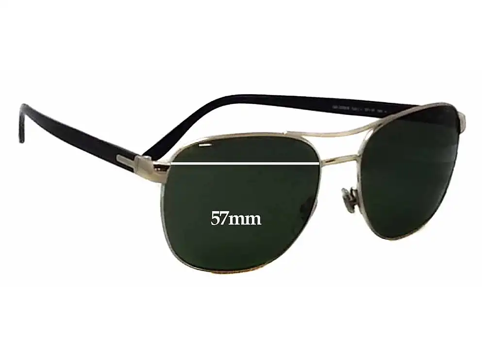 Sunglass Fix Verres de Remplacement pour Gucci GG2220/S - 57mm Wide Sunglass Fix Verres de Remplacement pour Gucci GG2220/S - 57mm Wide