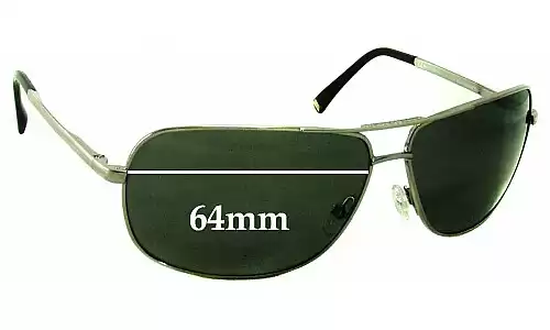 Sunglass Fix Verres de Remplacement pour Giorgio Armani GA 362/S - 64mm Wide Sunglass Fix Verres de Remplacement pour Giorgio Armani GA 362/S - 64mm Wide