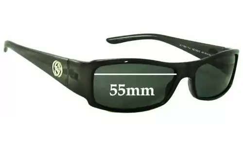 Sunglass Fix Verres de Remplacement pour Gucci GG1482/S - 55mm Wide Sunglass Fix Verres de Remplacement pour Gucci GG1482/S - 55mm Wide