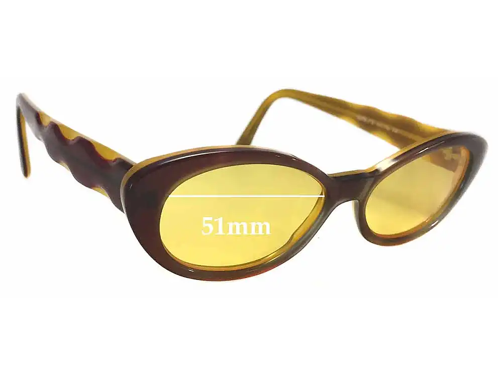 Sunglass Fix Verres de Remplacement pour Jean Lafont Elite - 51mm Wide Sunglass Fix Verres de Remplacement pour Jean Lafont Elite - 51mm Wide