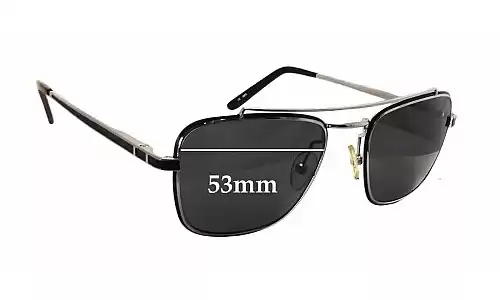 Sunglass Fix Verres de Remplacement pour Linda Farrow LUXE - 53mm Wide Sunglass Fix Verres de Remplacement pour Linda Farrow LUXE - 53mm Wide