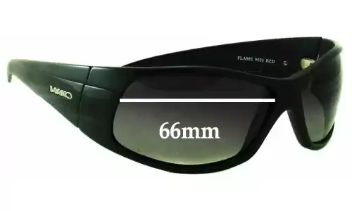 Sunglass Fix Verres de Remplacement pour Mako Flame 9521 - 66mm Wide Sunglass Fix Verres de Remplacement pour Mako Flame 9521 - 66mm Wide