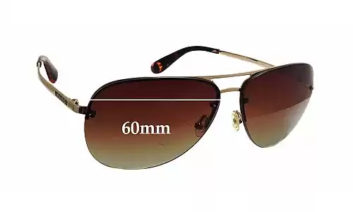 Sunglass Fix Verres de Remplacement pour Marc by Marc Jacobs MMJ 164/S - 60mm Wide Sunglass Fix Verres de Remplacement pour Marc by Marc Jacobs MMJ 164/S - 60mm Wide