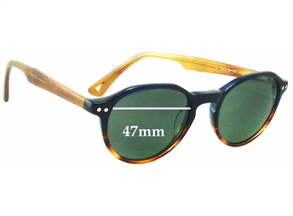Sunglass Fix Verres de Remplacement pour Marcs M501 - 47mm Wide Sunglass Fix Verres de Remplacement pour Marcs M501 - 47mm Wide
