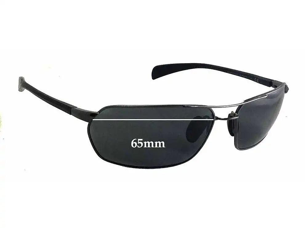 Sunglass Fix Verres de Remplacement pour Maui Jim MJ324 Maliko Gulch - 65mm Wide Sunglass Fix Verres de Remplacement pour Maui Jim MJ324 Maliko Gulch - 65mm Wide
