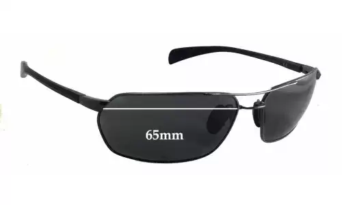 Sunglass Fix Verres de Remplacement pour Maui Jim MJ324 Maliko Gulch - 65mm Wide Sunglass Fix Verres de Remplacement pour Maui Jim MJ324 Maliko Gulch - 65mm Wide
