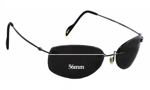 Sunglass Fix Verres de Remplacement pour Maui Jim MJ310 Hawaii - 56mm Wide Sunglass Fix Verres de Remplacement pour Maui Jim MJ310 Hawaii - 56mm Wide
