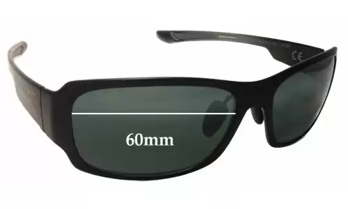 Sunglass Fix Verres de Remplacement pour Maui Jim MJ415 Bamboo Forest - 60mm Wide Maui Jim MJ415 Bamboo Forest Verres de Remplacement 60mm wide