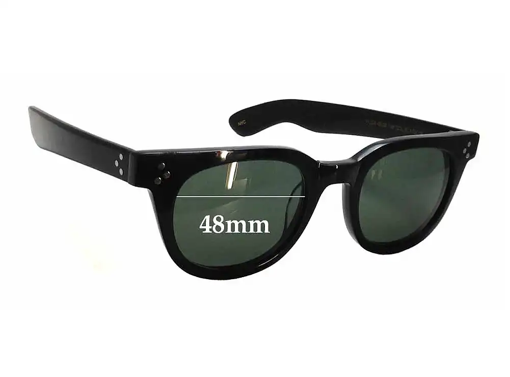 Sunglass Fix Verres de Remplacement pour Moscot Vilda - 48mm Wide Sunglass Fix Verres de Remplacement pour Moscot Vilda - 48mm Wide