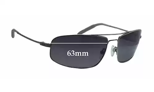 Sunglass Fix Verres de Remplacement pour Mosley Tribes Ace - 63mm Wide Sunglass Fix Verres de Remplacement pour Mosley Tribes Ace - 63mm Wide