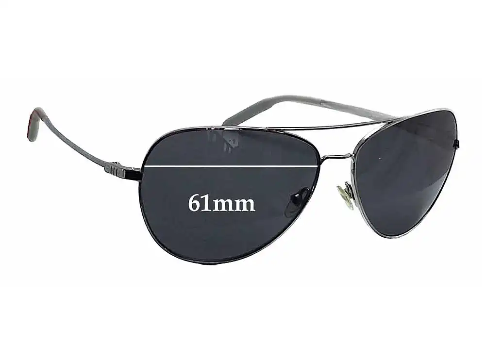 Sunglass Fix Lentilles de Remplacement pour Mosley Tribes Raynes - 61mm Wide Sunglass Fix Lentilles de Remplacement pour Mosley Tribes Raynes - 61mm Wide