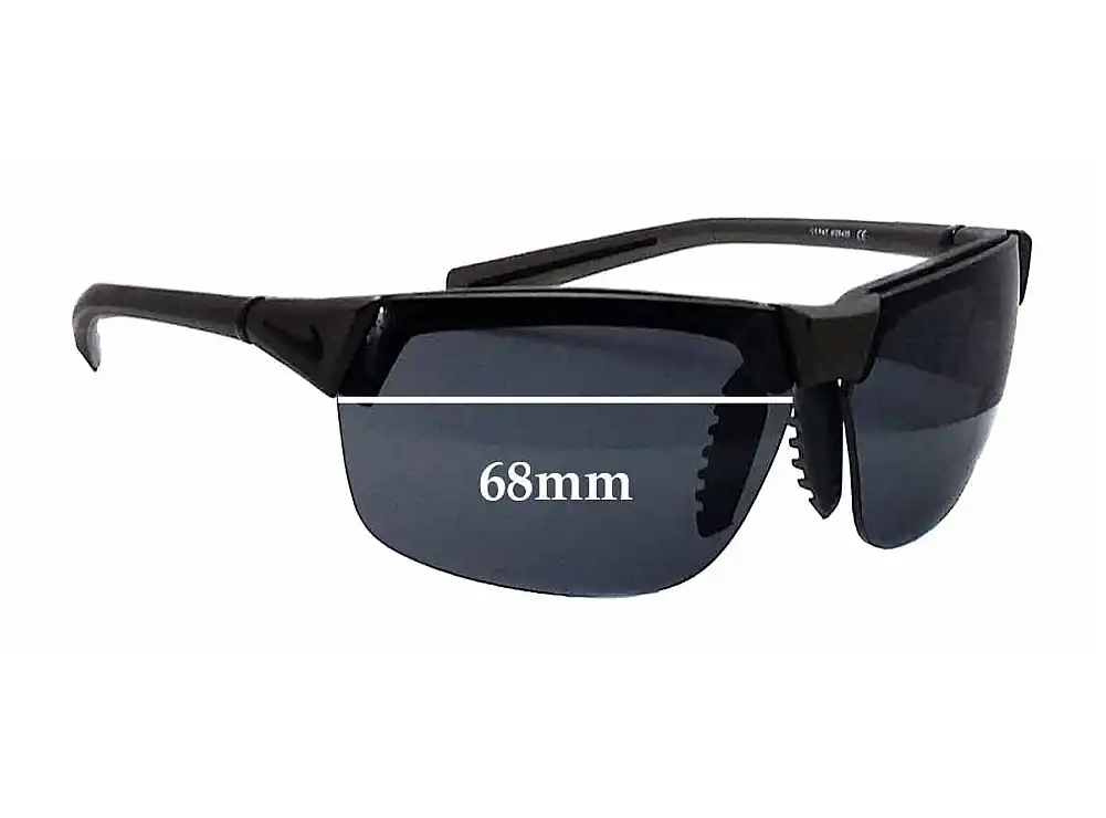 Sunglass Fix Lentilles de Remplacement pour Nike EVO680 Hyperion - 68mm Wide Sunglass Fix Lentilles de Remplacement pour Nike EVO680 Hyperion - 68mm Wide