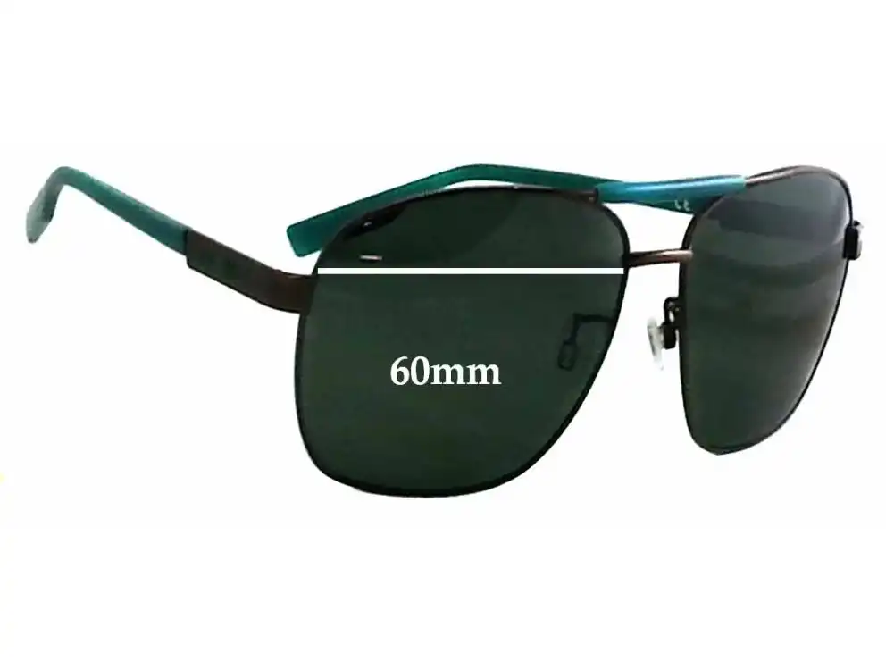 Sunglass Fix Verres de Remplacement pour Nike EV0733 MDL 265 - 60mm Wide Sunglass Fix Verres de Remplacement pour Nike EV0733 MDL 265 - 60mm Wide