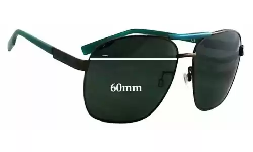Sunglass Fix Verres de Remplacement pour Nike EV0733 MDL 265 - 60mm Wide Sunglass Fix Verres de Remplacement pour Nike EV0733 MDL 265 - 60mm Wide