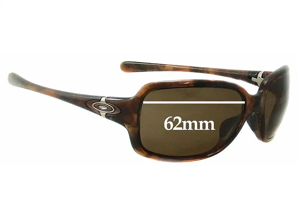 Sunglass Fix Verres de Remplacement pour Oakley Break Point OO9168 - 62mm Wide Sunglass Fix Verres de Remplacement pour Oakley Break Point OO9168 - 62mm Wide