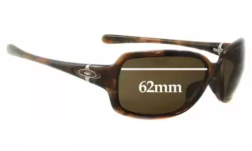 Sunglass Fix Verres de Remplacement pour Oakley Break Point OO9168 - 62mm Wide Sunglass Fix Verres de Remplacement pour Oakley Break Point OO9168 - 62mm Wide