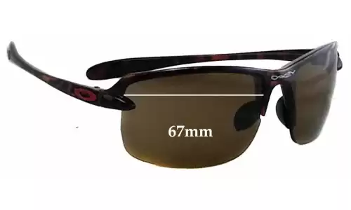 Sunglass Fix Lentilles de Remplacement pour Oakley Ice Pick - 67mm Wide Oakley Ice Pick Lentilles de Remplacement 67mm wide