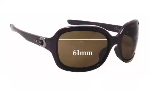 Sunglass Fix Verres de Remplacement pour Oakley Pulse OO9198 - 61mm Wide Sunglass Fix Verres de Remplacement pour Oakley Pulse OO9198 - 61mm Wide