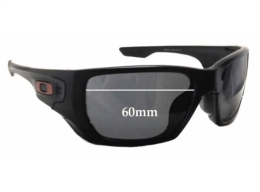 Sunglass Fix Verres de Remplacement pour Oakley Style Switch OO9216 - 60mm Wide Sunglass Fix Verres de Remplacement pour Oakley Style Switch OO9216 - 60mm Wide